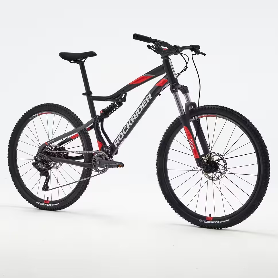 Im1 (14) VÉLO VTT ST 530 S NOIR ROUGE 27,5" - Imagen 1